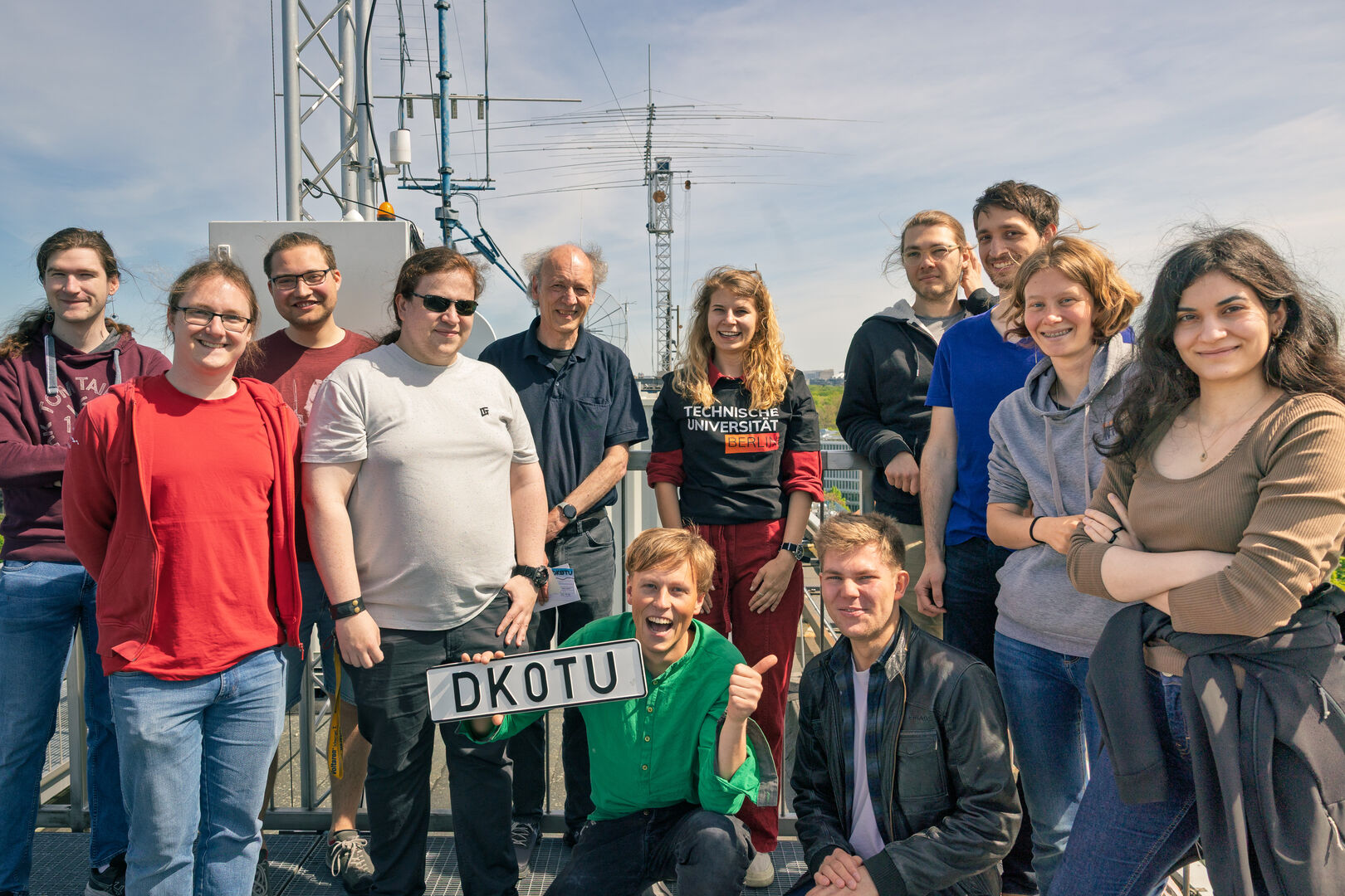 Rabea Rogge zu Besuch bei DK0TU, ©Kevin Fuchs, 2025