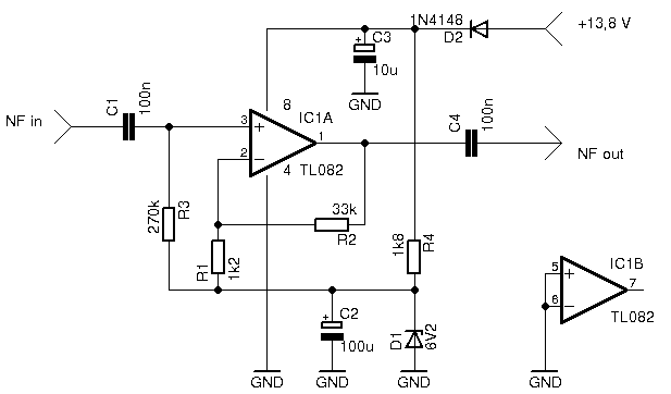MicAmp Schaltung" align="right